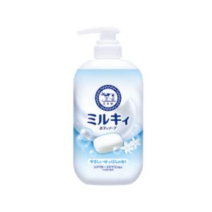 牛乳石鹸「ミルキィボディソープ」