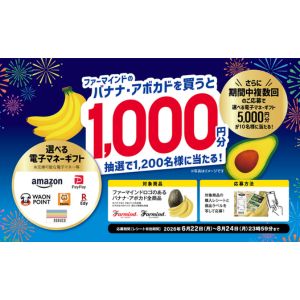 選べる電子マネーギフト最大5,000円分