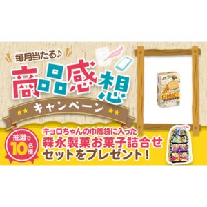 キョロちゃん巾着袋入り森永製菓商品詰合せ