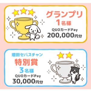 QUOカード20万円 他