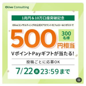 VポイントPayギフト500円分
