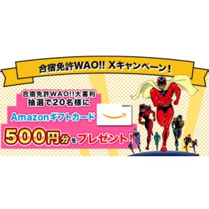 Amazonギフトカード500円分