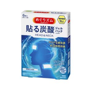 めぐりズム 貼る炭酸ジェルパック HEAD&NECK