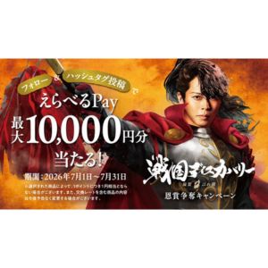 えらべるPay1万円分 他