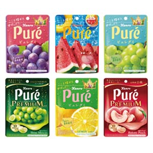 「ピュレグミすいすい塩スイカ」ほか