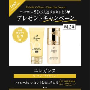 エレガンス ベースメイク2点セット