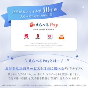えらべるPay1万円分