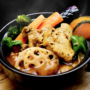 saihok「北海道産合鴨」スープカレー
