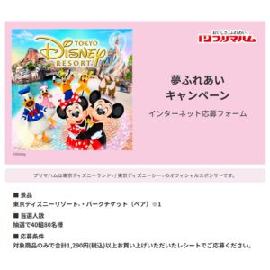 東京ディズニーリゾート・パークチケット