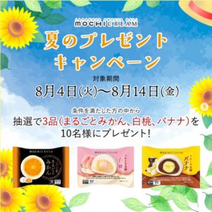フルーツ大福3品(みかん&白桃&バナナ)