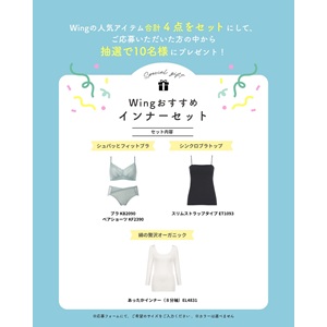 Wingおすすめインナー4点セット