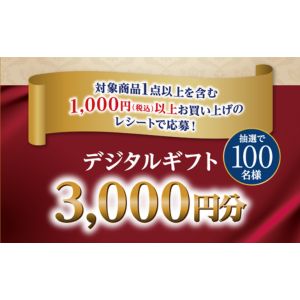 デジタルギフト 3,000円分