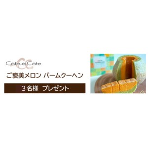コータ・コート「ご褒美メロン バームクー