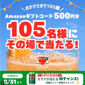 Amazon ギフトコード 500円分