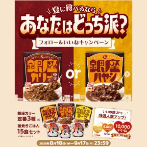 銀座カリー15食＆釜炊きごはん15食