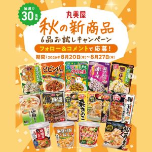 丸美屋 秋の新商品6品詰め合わせ