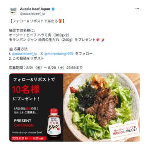 オージービーフハラミ肉と焼肉のたれセット