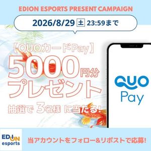 QUOカードPay5,000円分