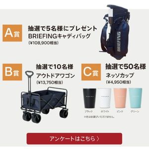 BRIEFINGキャディバッグ10万円相当 他