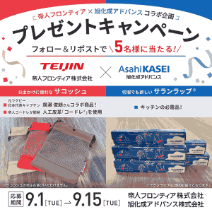 サコッシュ、サランラップ