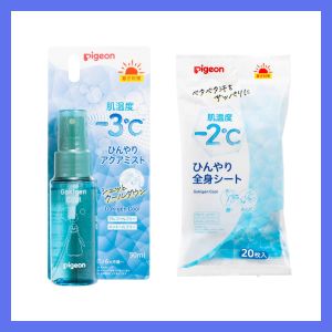 ピジョン「ひんやり全身シート＆ひんやりア