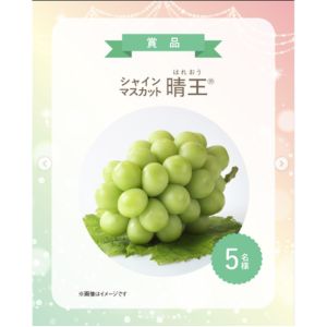 シャインマスカット「晴王」