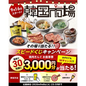 焼肉きんぐお食事券3,000円分