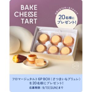 フロマージュタルト さつまいもブリュレ 6P BOX