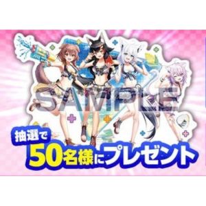 白猫×ホロライブ 水着ver.アクリルスタンド