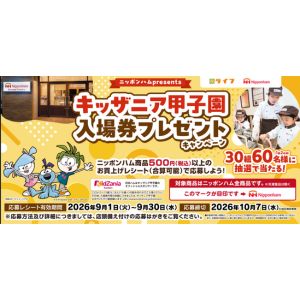 [近畿圏]キッザニア甲子園チケット