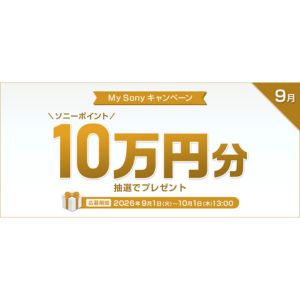 ソニーポイント10万円分