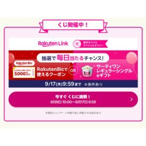 楽天ビック 5,000円オフクーポン 他
