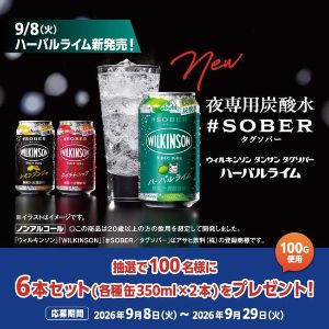 ウィルキンソンタンサン タグソバー 6本