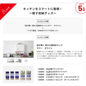 tower調味料ラック＆GABAN5点セット 他