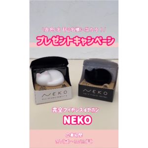 完全ワイヤレスイヤホン「NEKO」