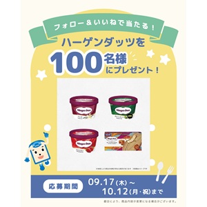 ハーゲンダッツ4種いずれか1個