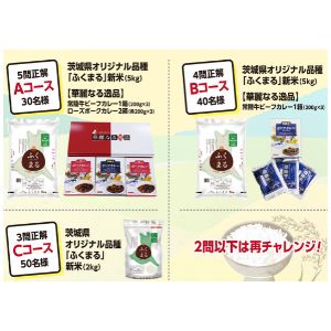 ふくまる新米 5kg ＆ いばらき華麗なる逸品カレー