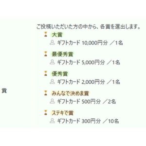 Amazonギフトカード 1万円分 他