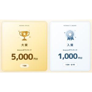 Amazonギフトカード 5,000円分 他