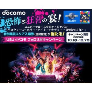 USJ ハロウィーン・ホラー・ナイト 特別鑑賞エリア入場券
