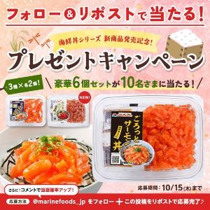 海鮮丼シリーズ豪華6個セット