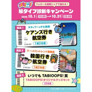 ケアンズ往復航空券 他