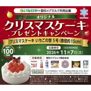 クリスマスケーキ いちごの想 5号