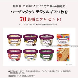 ハーゲンダッツ デジタルギフト券