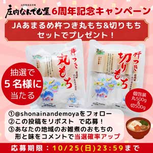 杵つき丸もち&切りもち