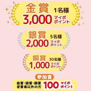 3,000マイボポイント 他