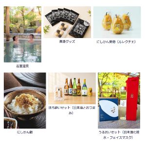 [新潟]岩室温泉観光協会利用券1万円分 他