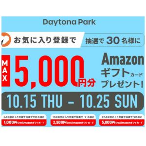 Amazonギフトカード5,000円分 他