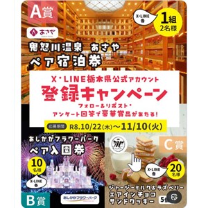 鬼怒川温泉あさや ペア宿泊券 他