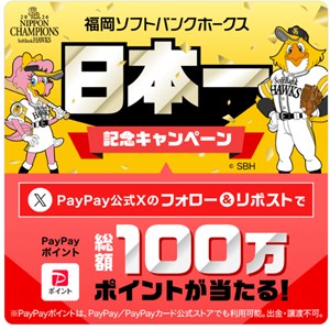 10万PayPayポイント